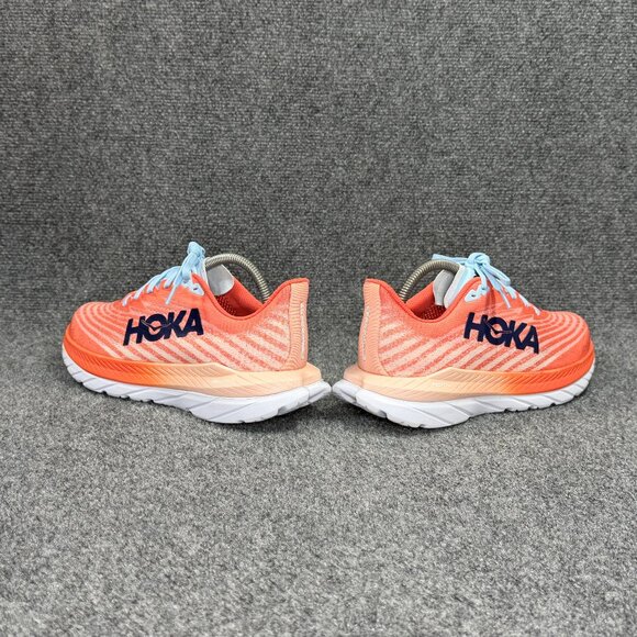 Hoka Mach 5 Running Shoes Women 8.5 Camellia Peach Athletic Run Training Sneaker - Picture 6 of 12